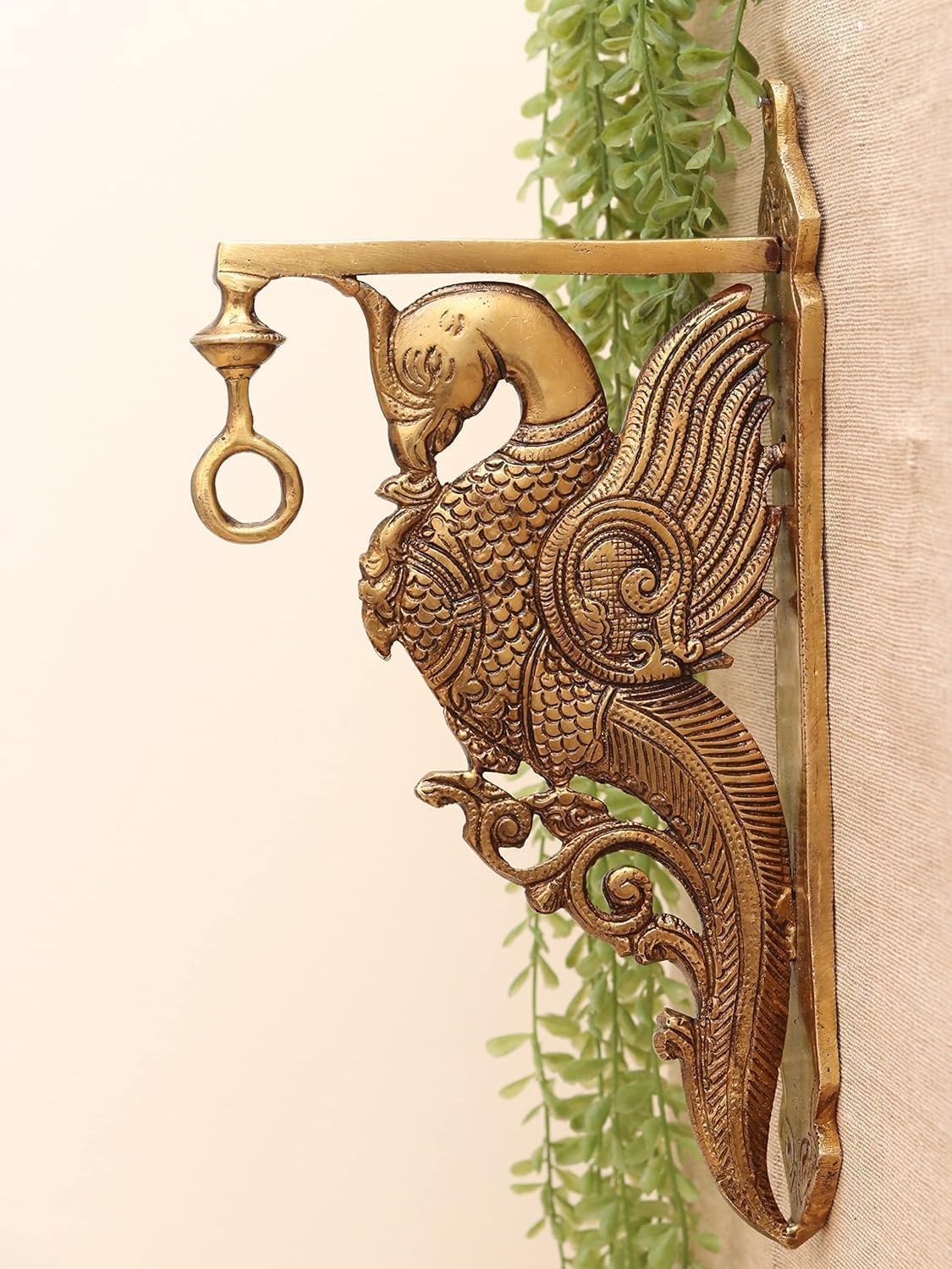 See full amazon price history chart for Das Traders Brass Brass Peacock Wall Mount Bracket | Peacock Design Braket for Hanging Bells and Diyas Das Traders Brass Brass Peacock Wall Mount Bracket | Peacock Design Braket for Hanging Bells and Diyas (B0CVH65PP6) Amazon Price History, Amazon Price Tracker