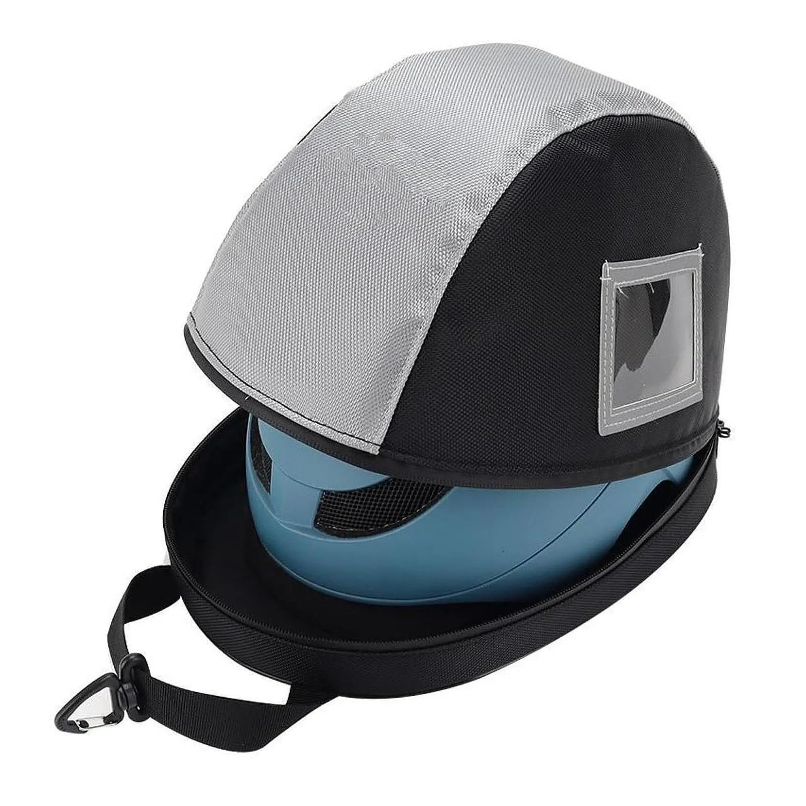 Bolsa De Moto Bolsa Almacenamiento Casco Multiusos A Prueba Polvo Suministros Transporte Cremallera Senderismo Montar Viajar Esquiar Bolsa de Viaje para Moto