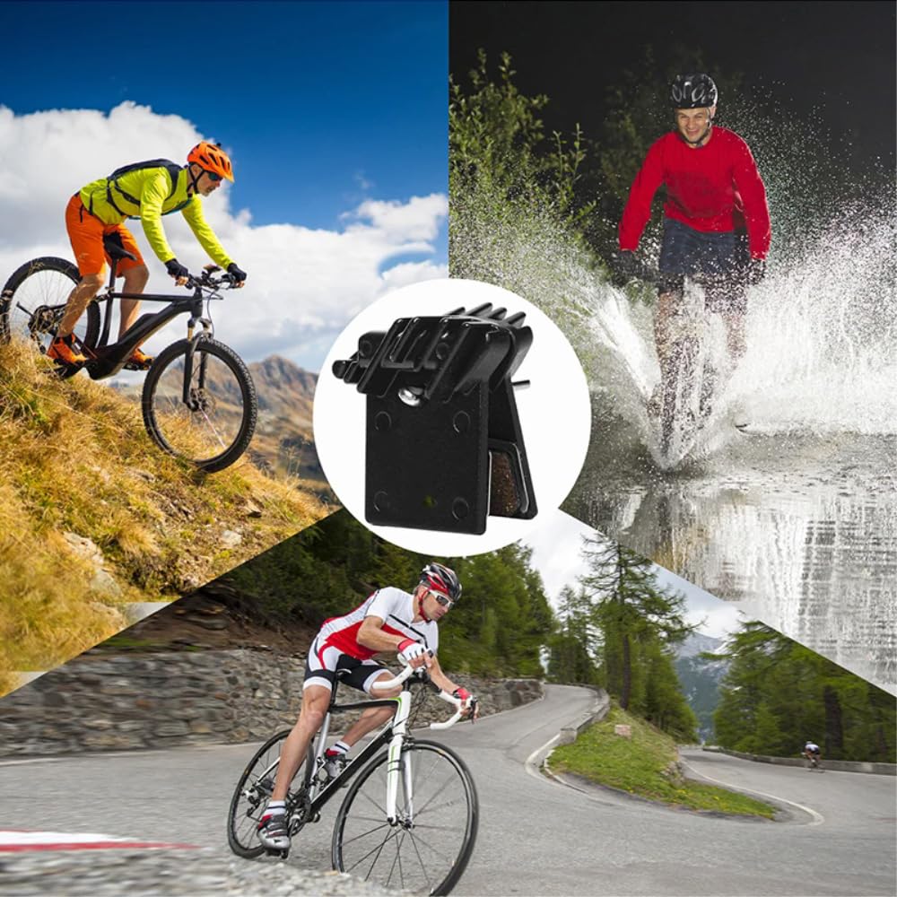 1/2/4-Paar Fahrrad-Scheibenbremsbeläge für MTB Hydraulische Scheibenbremsbeläge Mountain Road Disk für Elektrofahrräder Mountainbike-Zubehör