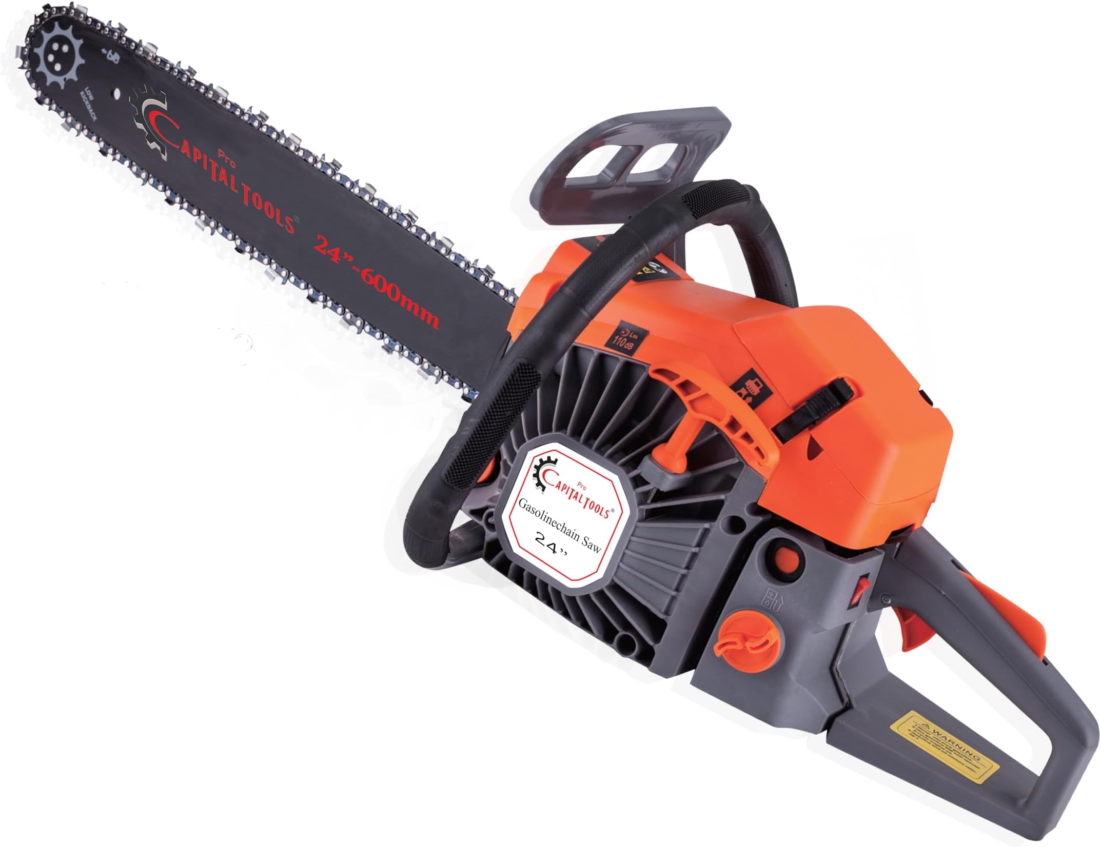 ID064 62CC 4.5HP Petrol Chainsaw | Heavy-Duty 2-Stroke Engine | 24-Inch Chain Bar & Chain | For Wood Cutting, Gardening & Farm Use | Fuel Efficient