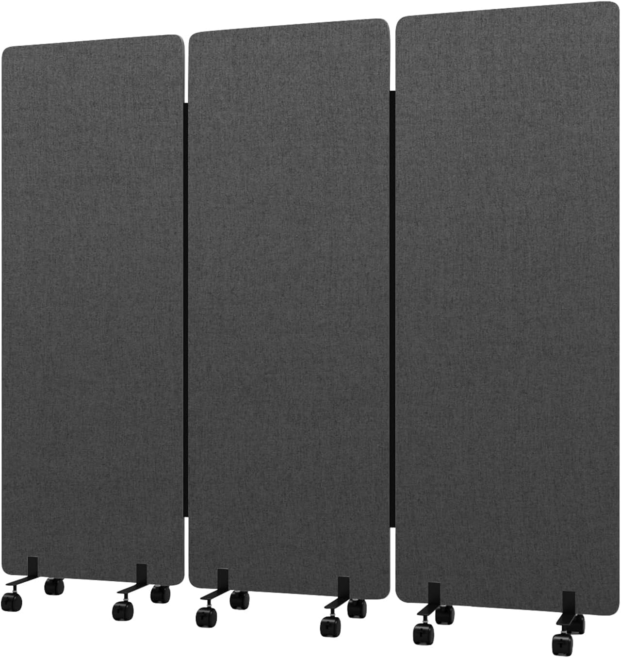 Acoustic Room Divider w/Wheels, Office Wall Divider Sound