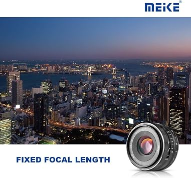 Meike 35mm F1.7 Large Aperture Manual Focus Prime Fixed Lens APS-C Compatible with Sony E-Mount Mirrorless Cameras NEX 3 3N NEX 5R NEX 6 7 A6600 A6400 A5000 A5100 A6000 A6100 A6300 A6500 A6700