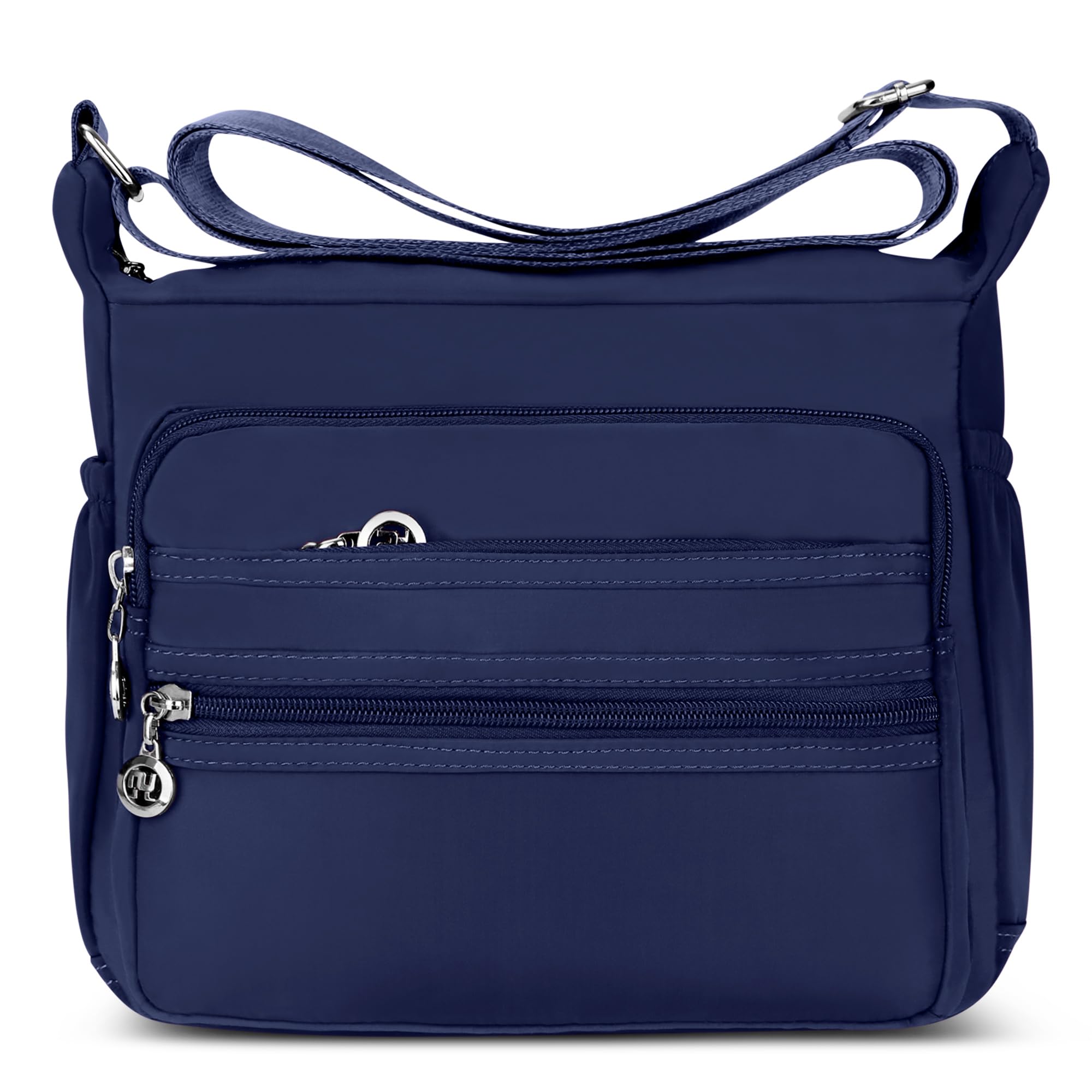 Borsa A Tracolla Donna DIRRONA In Blu Denim - Shopping Casual E Viaggio Con Tracolla Regolabile