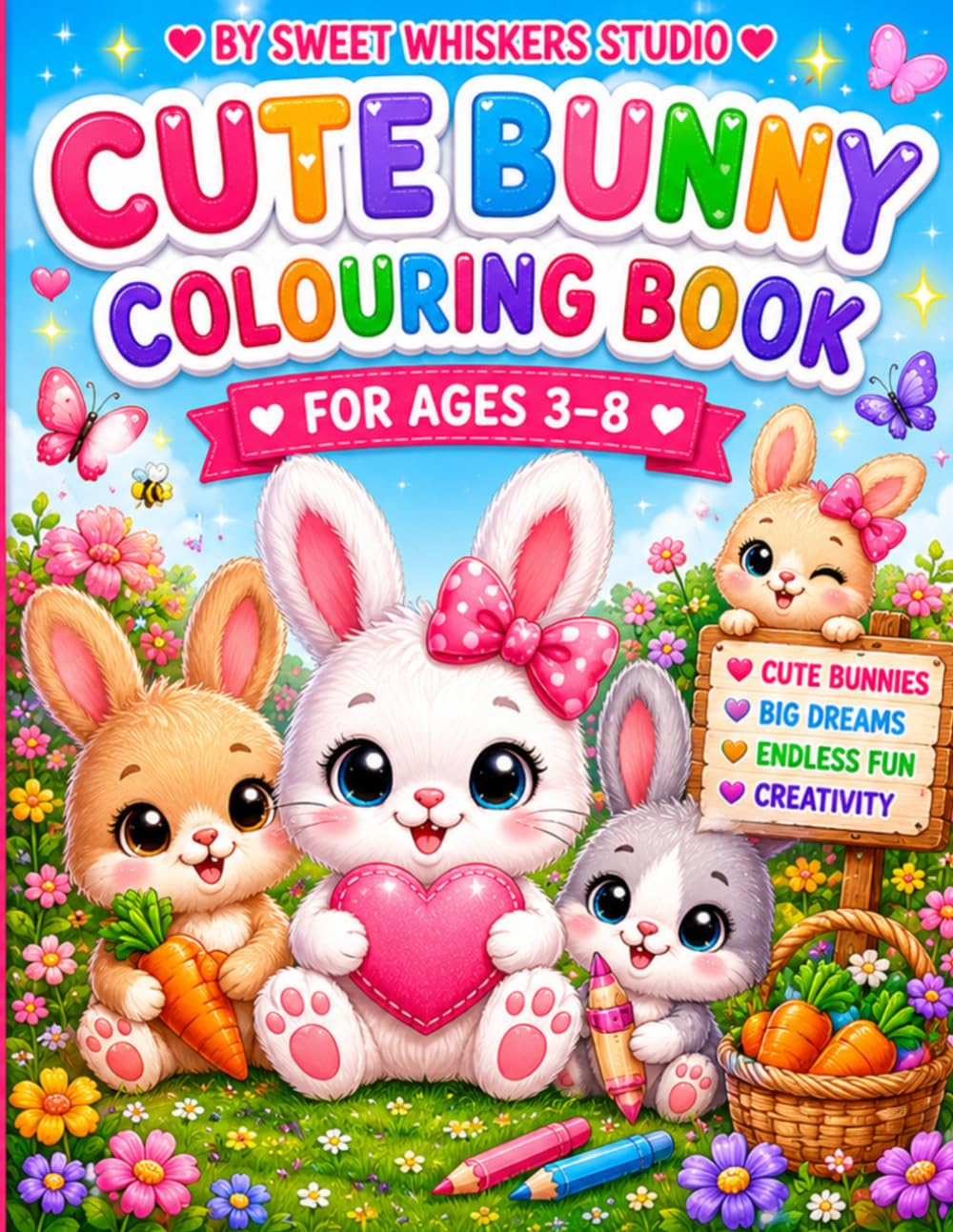 Bunny Colouring Book