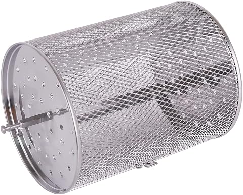 Ardes AR1KP12000/C – Cestello rotante in acciaio per friggitrice ad aria, compatibile con i modelli AR1KP12000 ed El...