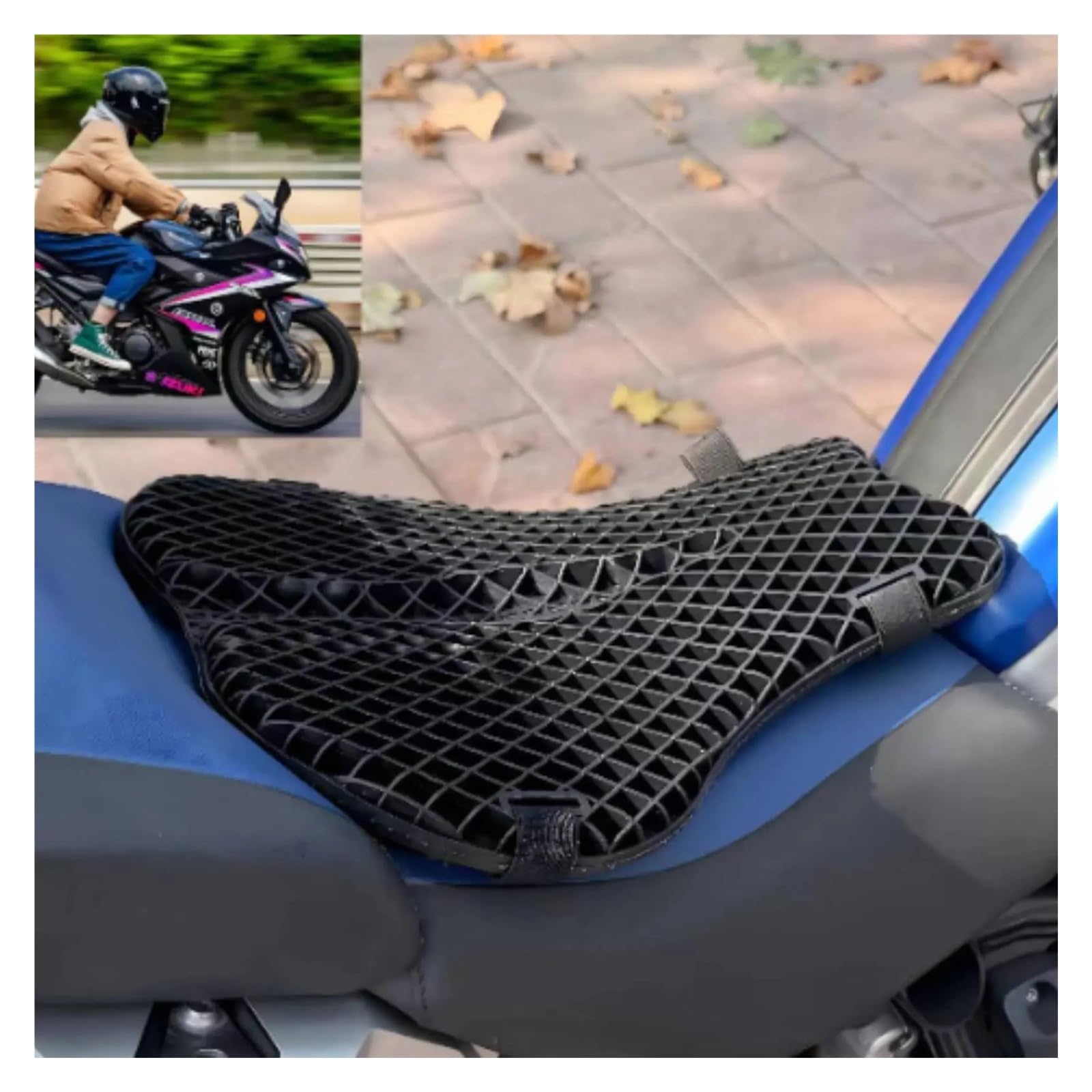 Coprisella Imbottitura Sedile Moto Pendolari Scarico Pressione