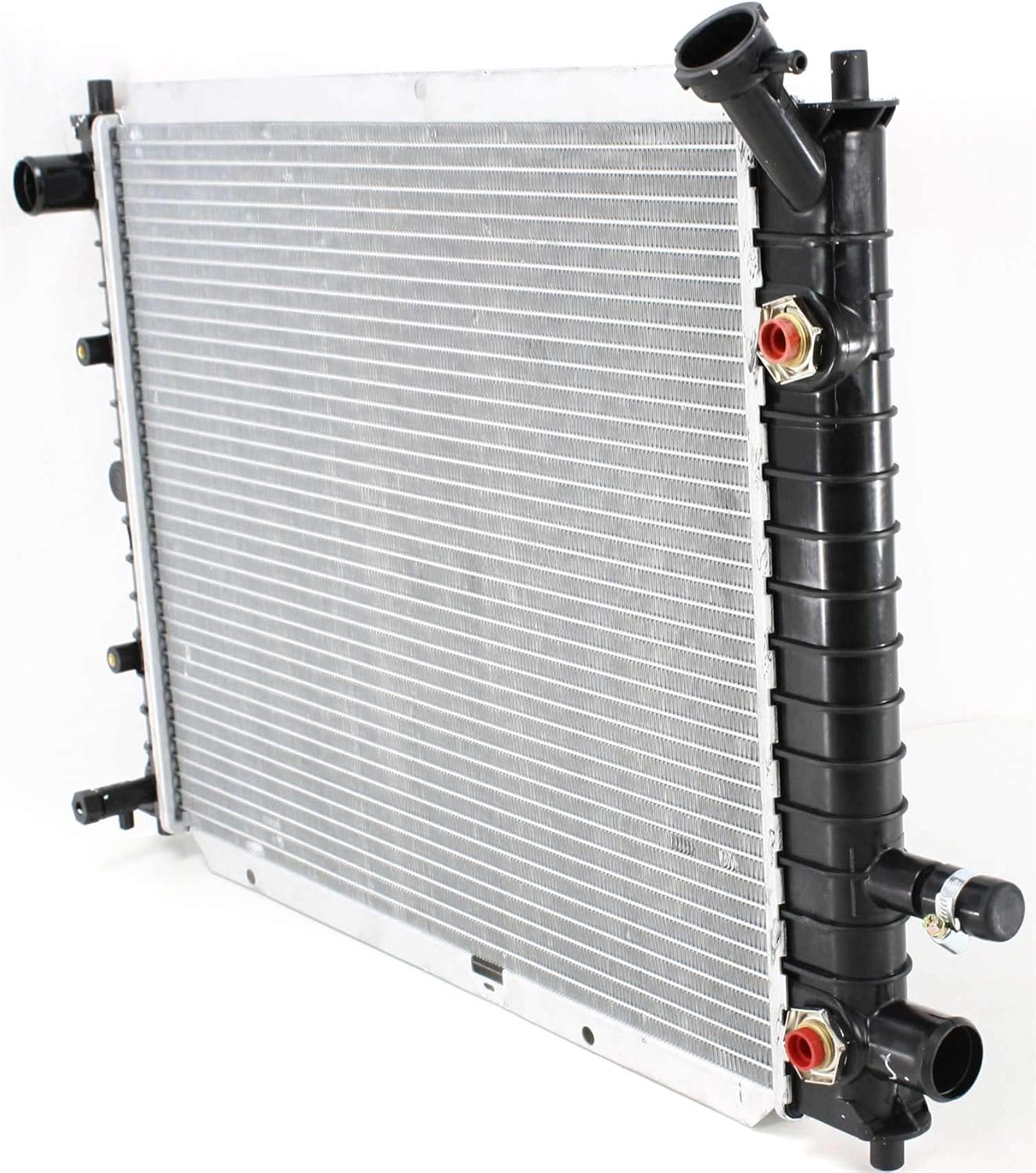 Garage-Pro Aluminum Radiator For Ford Escort 1998-2003, Direct Fit 2.0L, Transmission Cooler