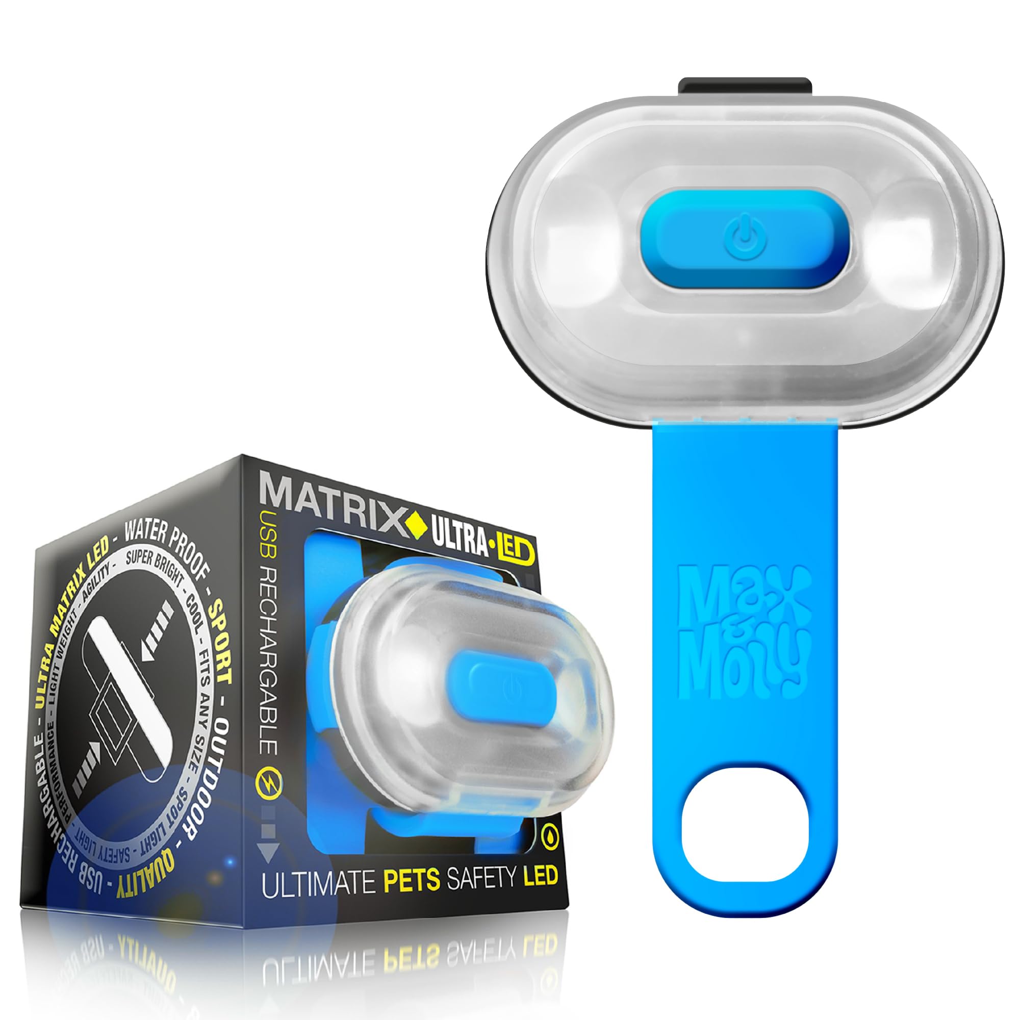 Max & Molly 4894512014589 Matrix Ultra LED Licht für Hunde  