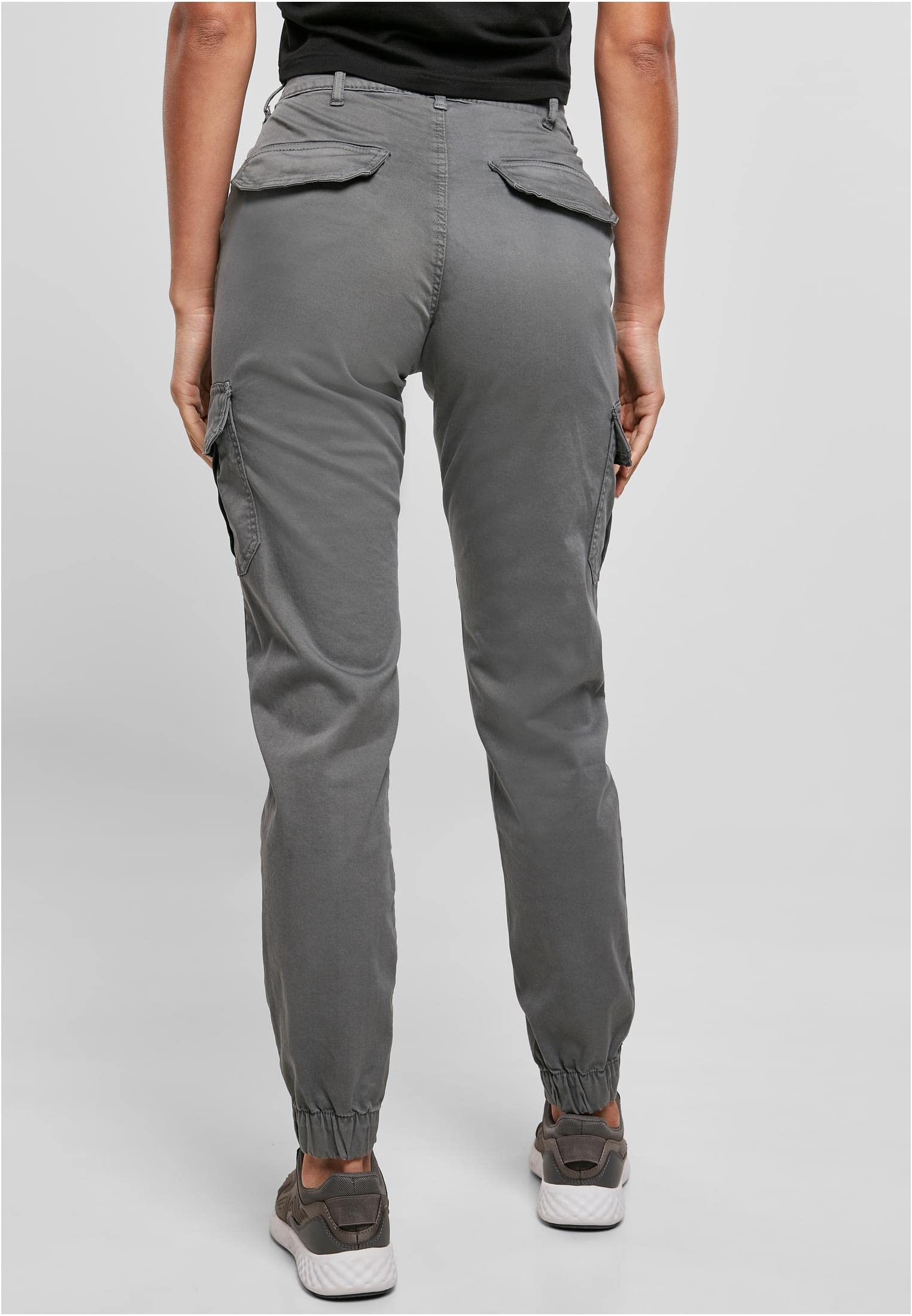 Urban Classics Damen Ladies High Waist Cargo Pants