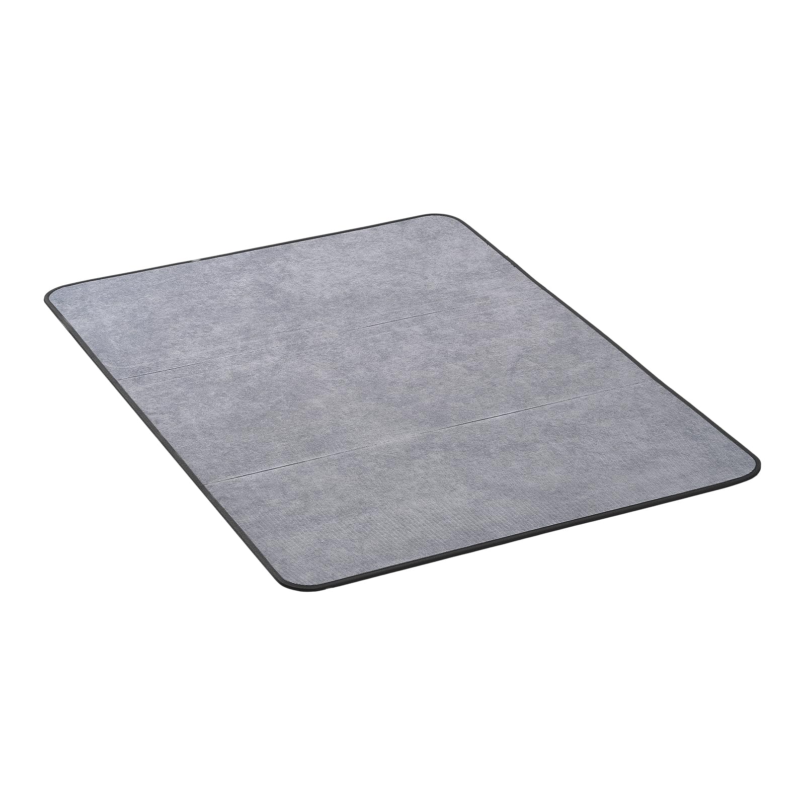 VEVOR Alfombra Protectora para Suelos Duros 1219,2 x 914,4 mm Alfombrillas para Silla de Oficina Superficie de Pana Antideslizante Fácil de Limpiar Deslizamiento Suave para Hogar, Oficina, Gris
