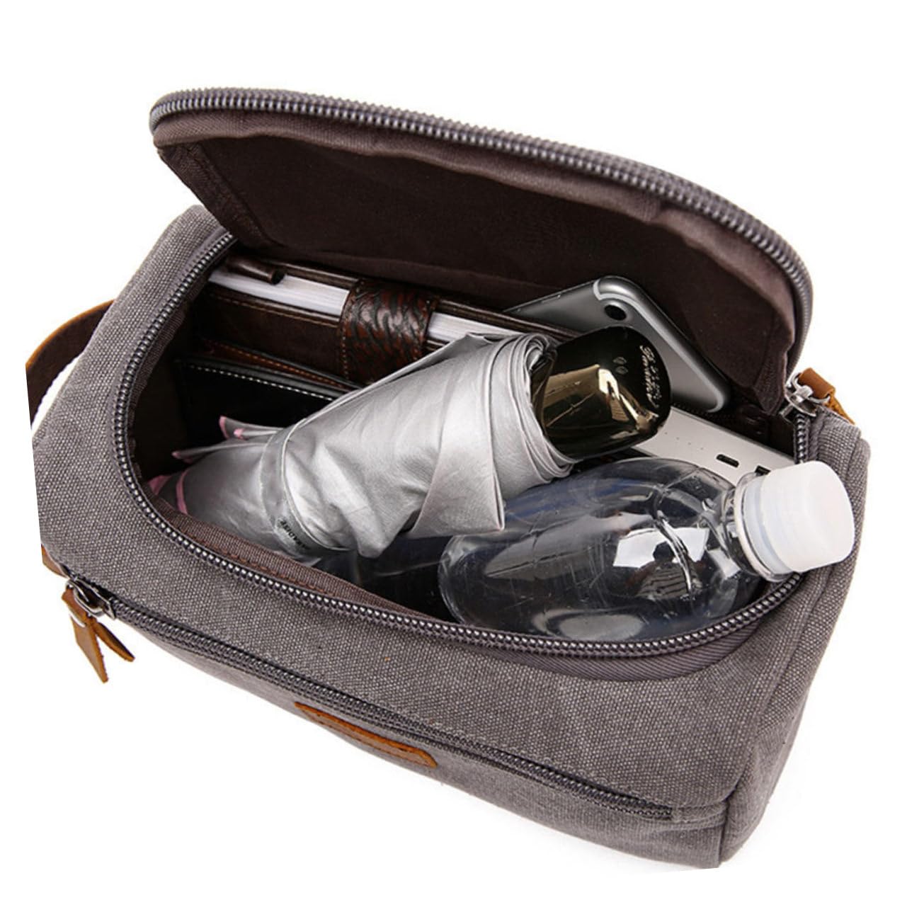 Gatuida 1pezzi Borsa Da Viaggio Capiente Tasche Cerniera Organizer Per Articoli Da Toeletta Personali Per Famiglia Custodia Portaoggetti Unisex Per Cosmetici Trucchi Kit Da Barba e Piccoli