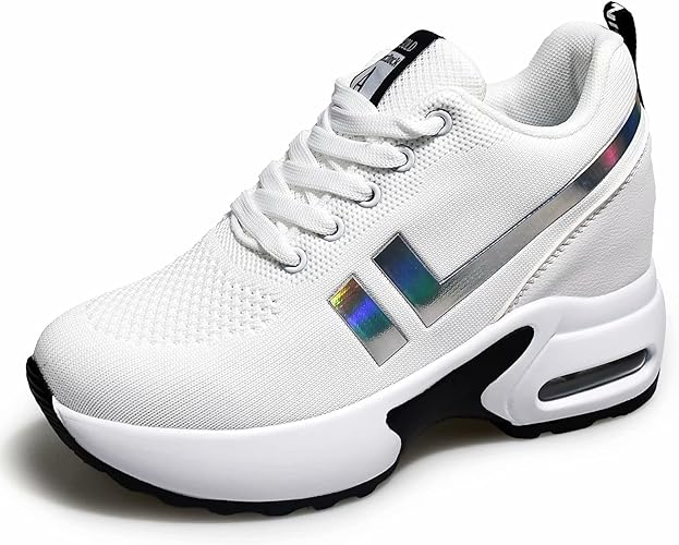 AONEGOLD® Dames Sneaker Wedge Sportschoenen Ademende Mesh Comfortabele  Outdoorschoenen Modieuze Sneakers : Amazon.nl: Kleding, schoenen \u0026 sieraden