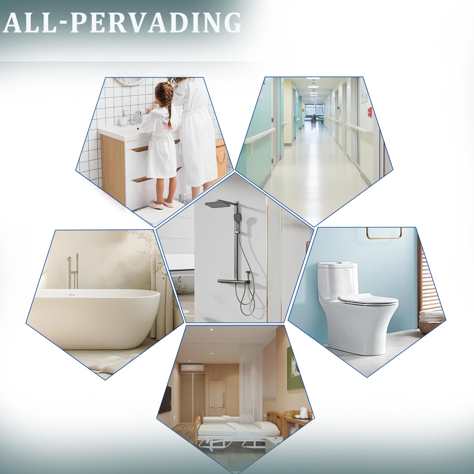Barras de tumba de handicap mejoradas para baño 70cm(x2 uds),Barra de Apoyo para Inodoro Agarrador Ducha Personas Mayores Abatible Asa de Seguridad para Baño brilla por la noche,Acero Inoxidable