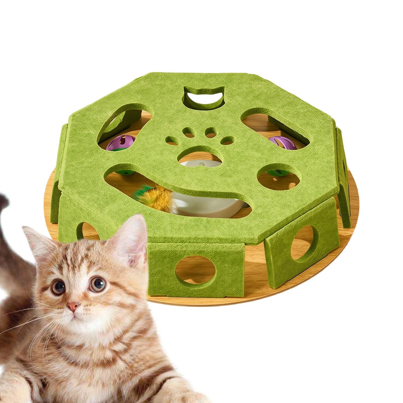 Generico Box für Katzennägel mit Federn und Glöckchen