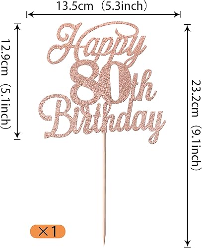 Miniatura 10 de Rsstarxi 1 paquete de 1 decoración para pastel de cumpleaños 18 con purpurina para 18 fabulosas decoraciones de tartas de Hello 18 Cheers to 18