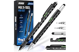Father&#x27;s Day Gifts from Son, 9 In 1 Multi-Tool Pen Set