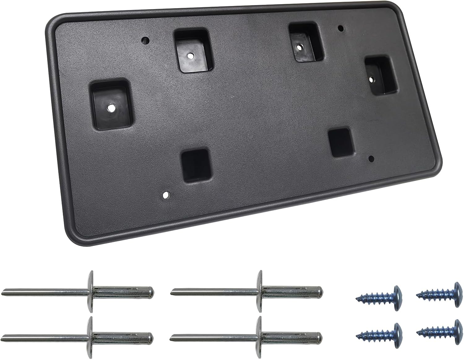 Front License Plate Frame Mounting Bracket Tag Holder Textured Black Fits for Mazda Miata MX-5 ND 2016-2025