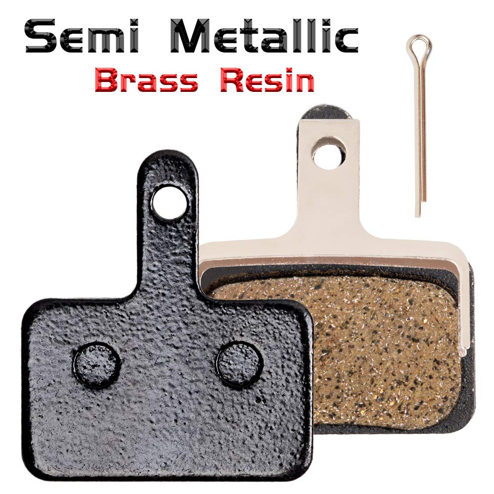 Bynccea 4 Paires de Plaquettes de Frein de Vélo pour Shimano G01S G02S G03S G02A Shimano Deore Bynccea 4 Paires de Plaquettes de Frein de Vélo pour Shimano G01S G02S G03S G02A Shimano Deore