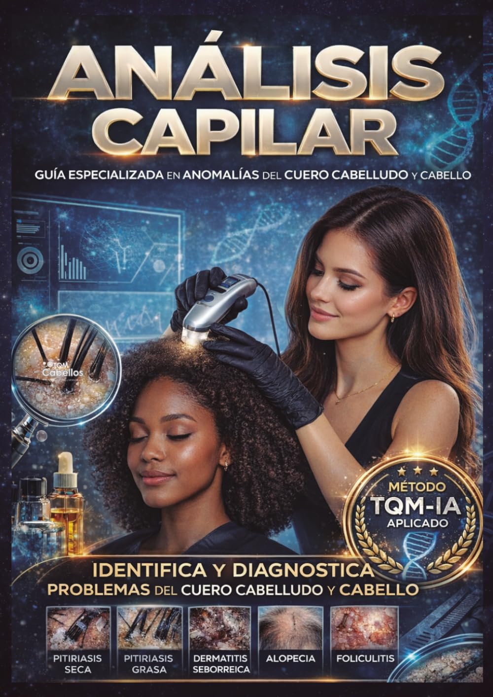 Fichas Técnicas de Diagnóstico Capilar Profesional: La guía visual diseñada para estilistas que quieren dejar de improvisar y comenzar a analizar el cabello como verdaderos profesionales