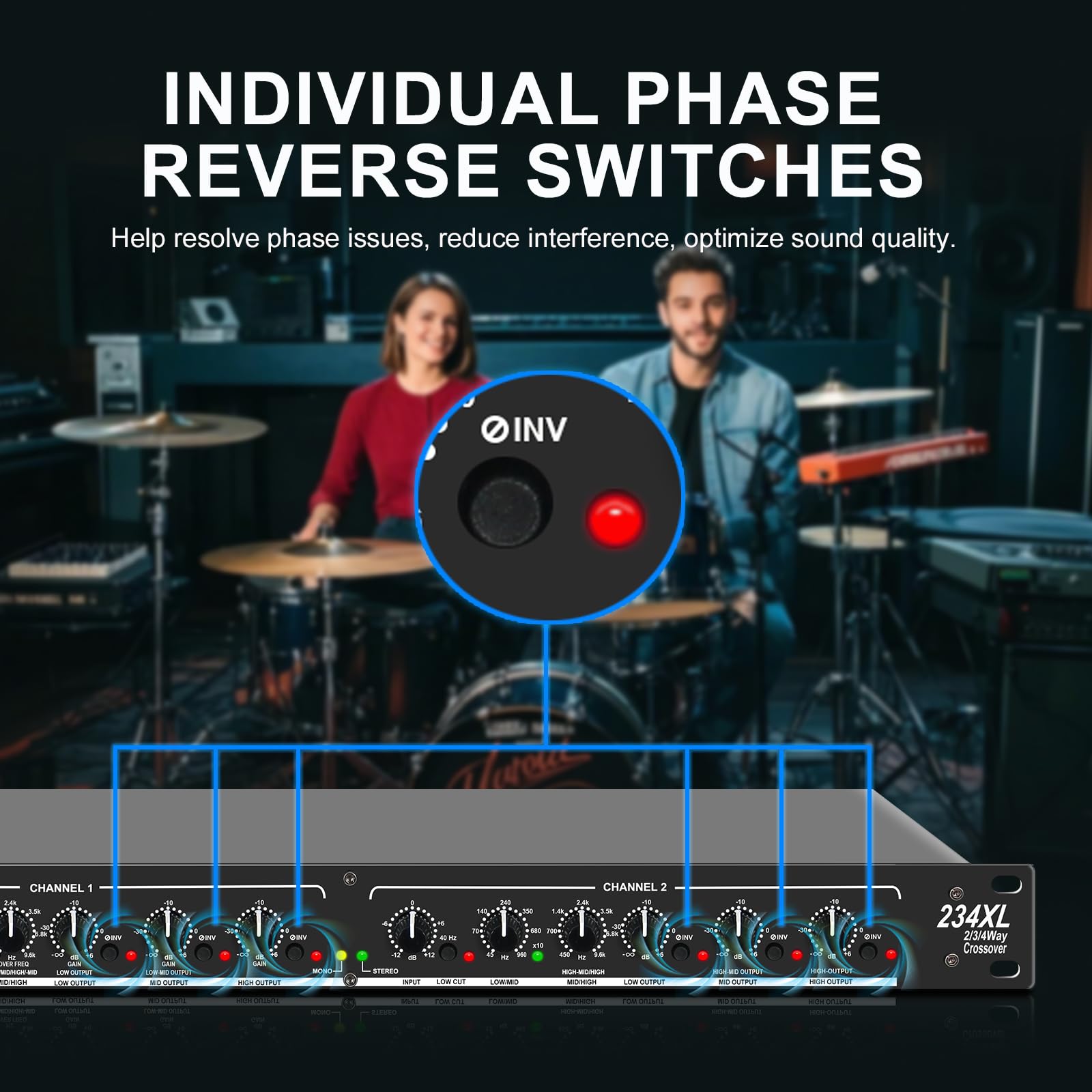 Crossover audio - Crossover a 2/3/4 vie