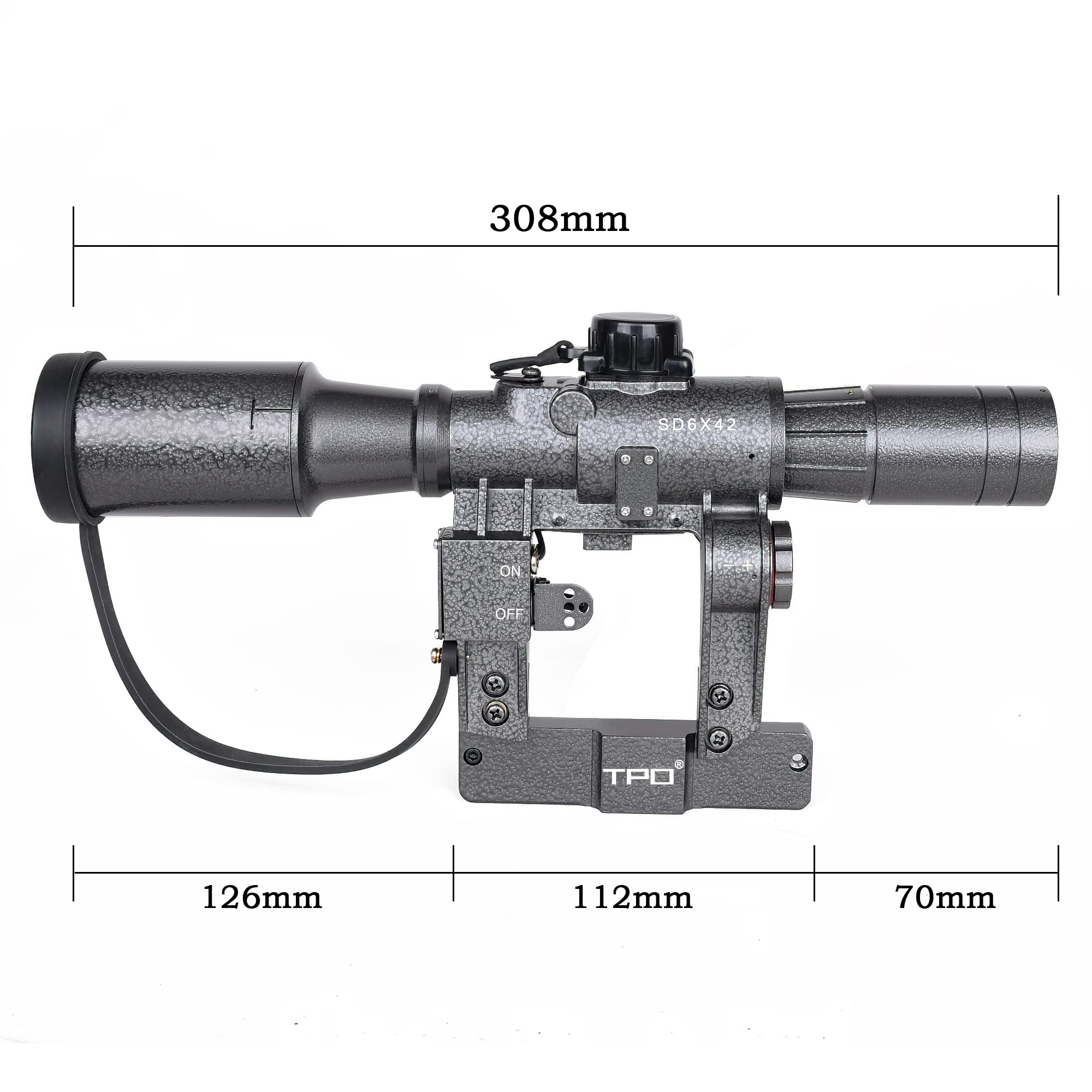 Dalbinowl Red Dot Sight Red Dot SD Scope Rifle Scope W/Side Rail Mount (3-9x24mm FFP Scope) - Want It All Bushnell Ak Optics Sd Rifle Scope With Side Rail Mount (1x30 Red