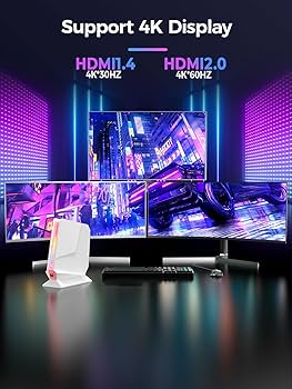 TOPGRO Gaming Mini PC (PCスピーカー付き) T1 Amazon.com: TOPGRO T1 Mini Gaming PC Core i9-12900H/RTX