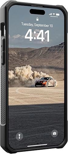 Miniatura 6 de URBAN ARMOR GEAR UAG - Funda diseñada para iPhone 15 Pro Max, fibra de carbono Monarch de 6.7 pulgadas, paquete con cordón UAG Paracord correa de