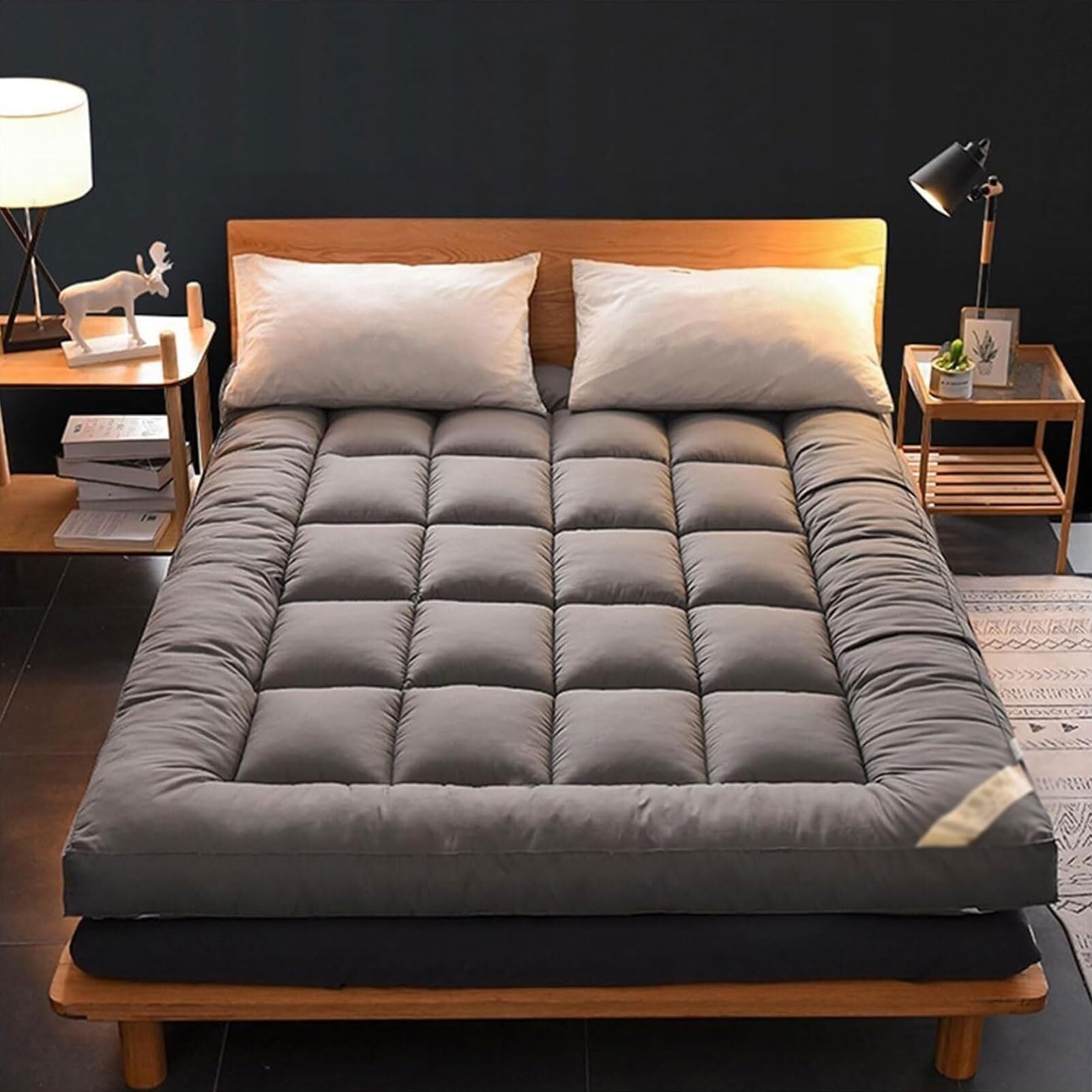 Materassi Da Pavimento, Materasso Futon Imbottito Giapponese, Materasso Matrimoniale/matrimoniale/queen, Materasso Tatami Arrotolabile, Materassi Per Casa E Viaggio (180x190cm)