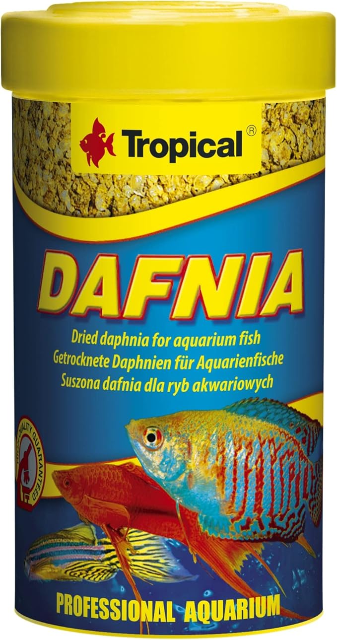 DAFNIA Natural 100ml / 18g - Pulgas de Agua Secas para Peces Ornamentales