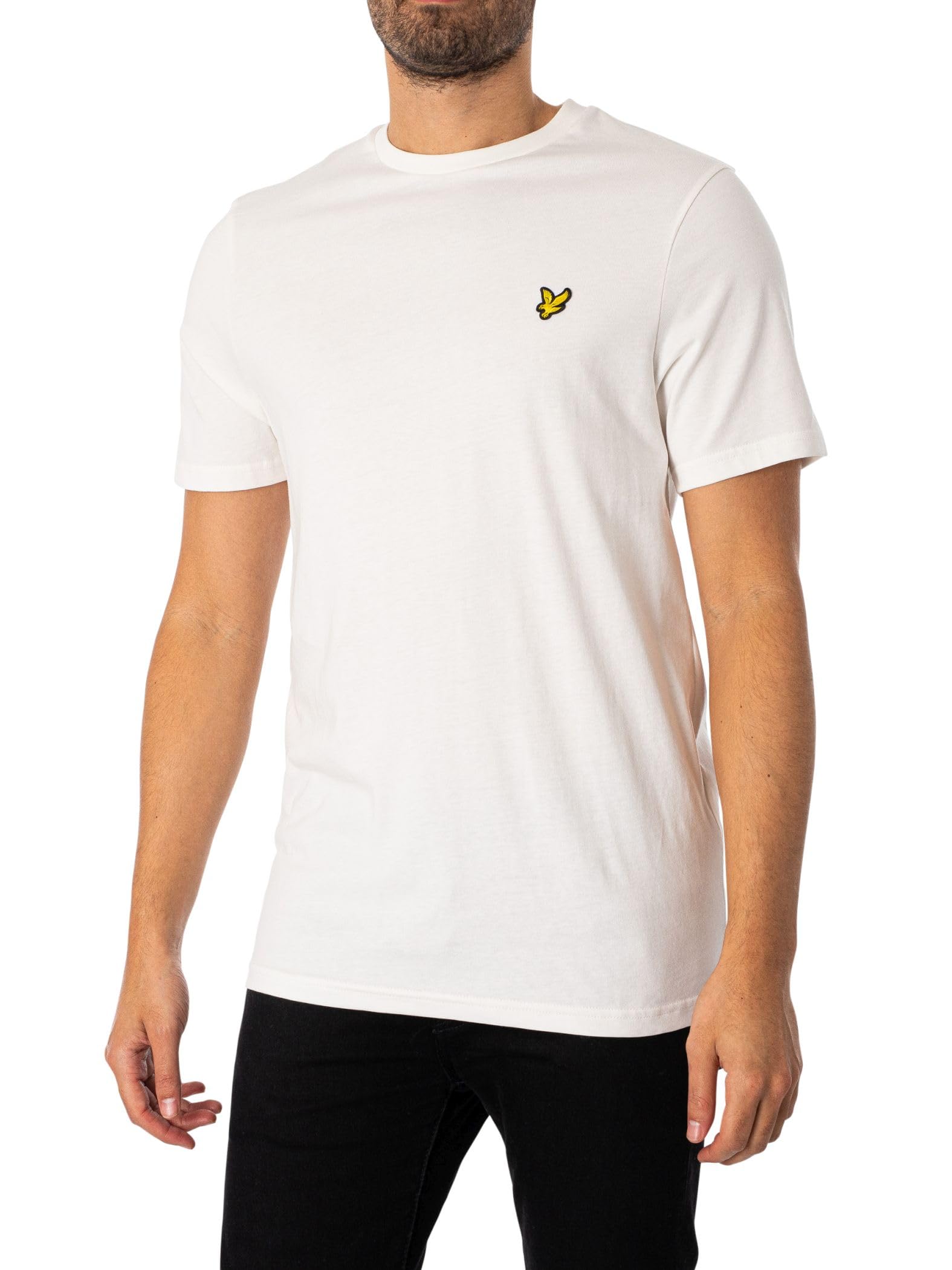 Lyle & Scott Plain T-Shirt Chalk M