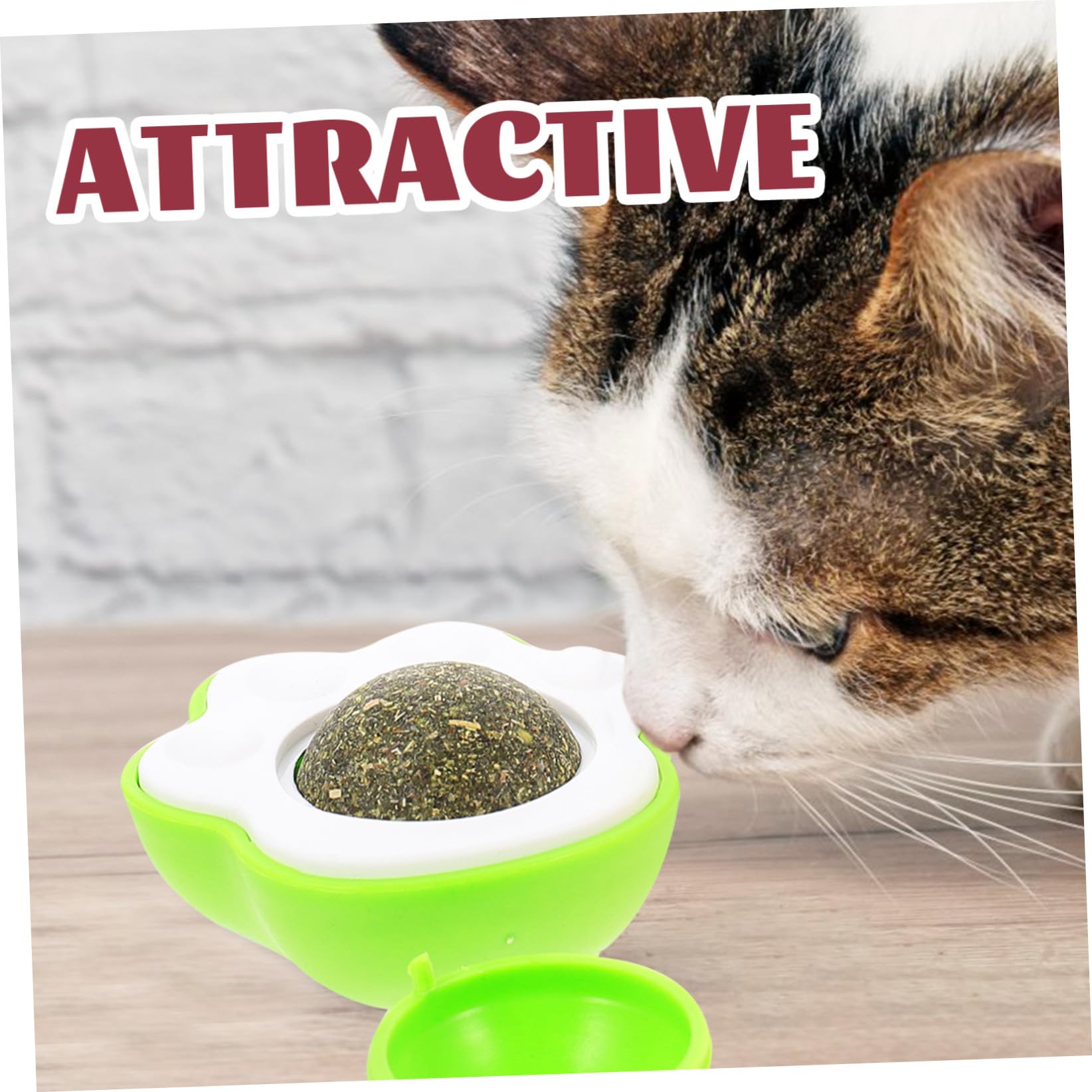 Happyyami 15stücke Katzenminze Spielzeugbälle Interaktives Lick-Spielzeug Für Katzen Fördert Gesundheit Und Zahnpflege Für Innenräume