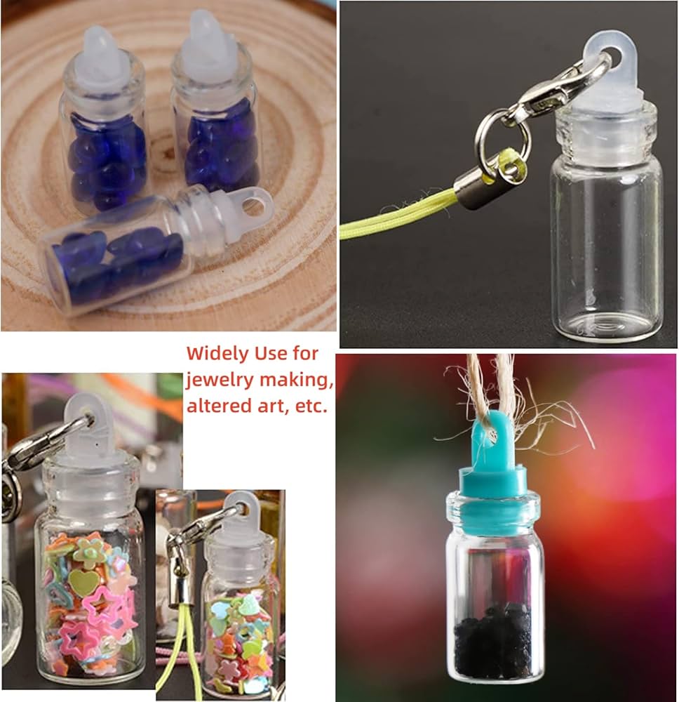 50% 1ml 雑貨品 Amazon.co.jp: Minsily 100個 1ml ミニ小型ガラスボトル