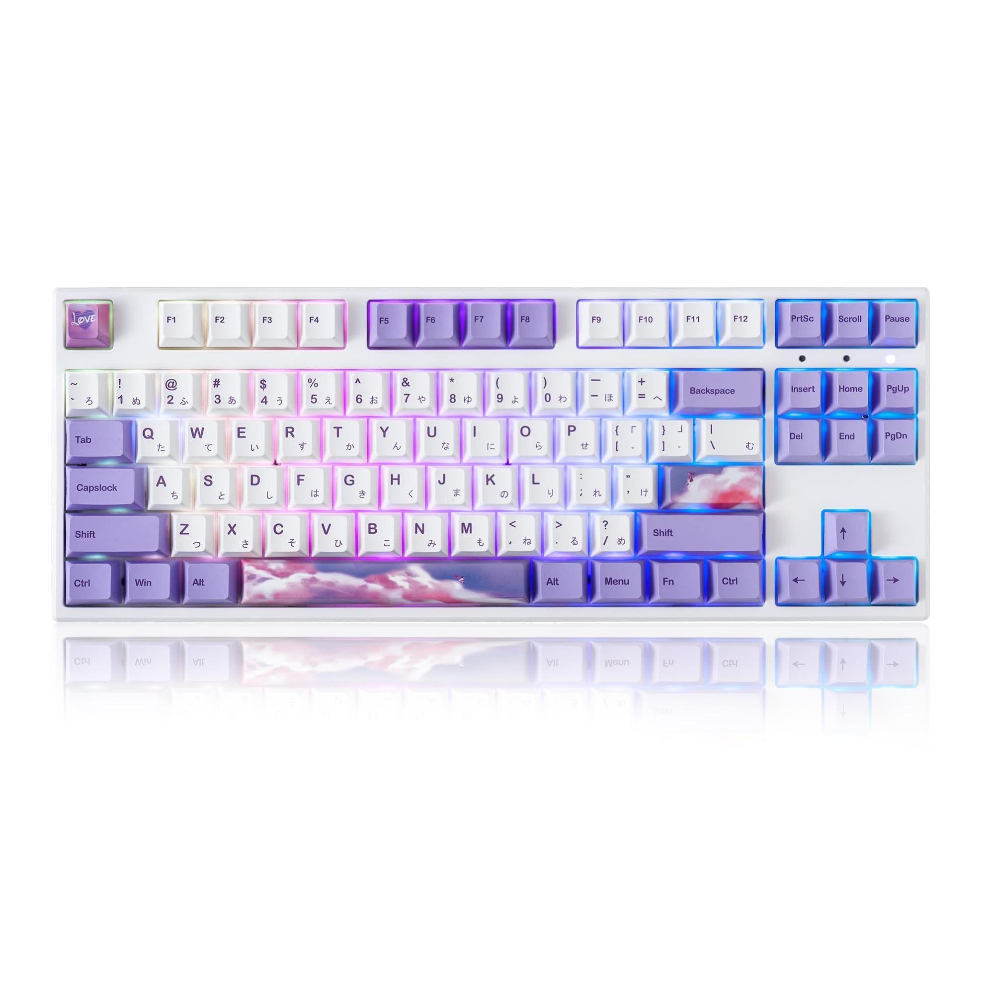 KAWAI 紫色 チアホーン Amazon.in: Buy BOYI IK87 Hot Swappable TKL RGB Mechanical Keyboard