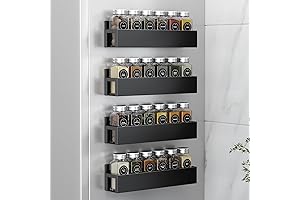Magnetic Spice Racks & Spice Jars: An Essential Kitchen Organizer