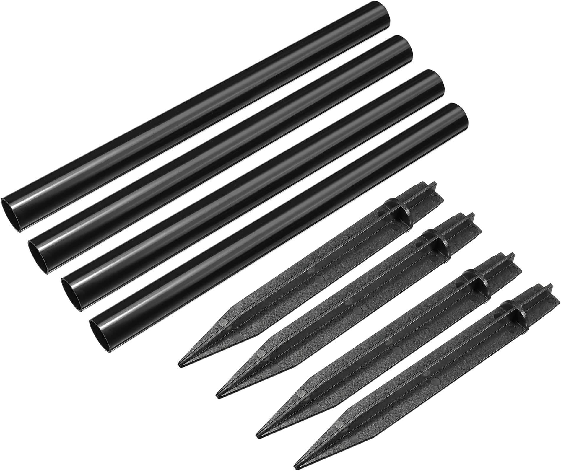 MECCANIXITY Plastic Ground Spikes 8.5 Inch Landscape Stakes