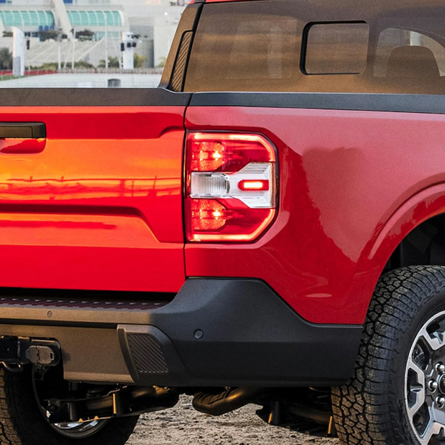 LED Type Tail Light Rear Lamp Assembly Compatible with 2022-2025 Ford Maverick Lariat Right Passenger Side NZ6Z-13404-B FO2801289