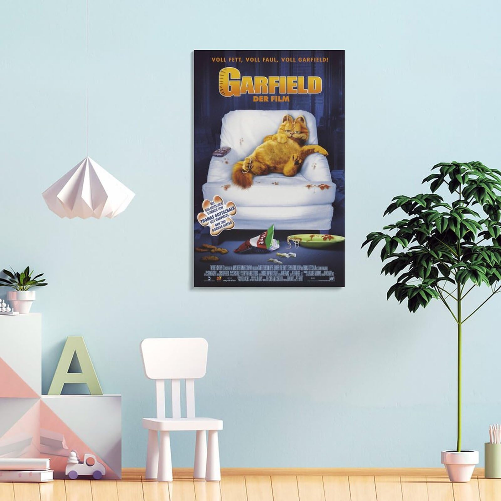 Amazon.co.jp: ガーフィールド（2004） 映画ポスター ポスター 装飾 絵