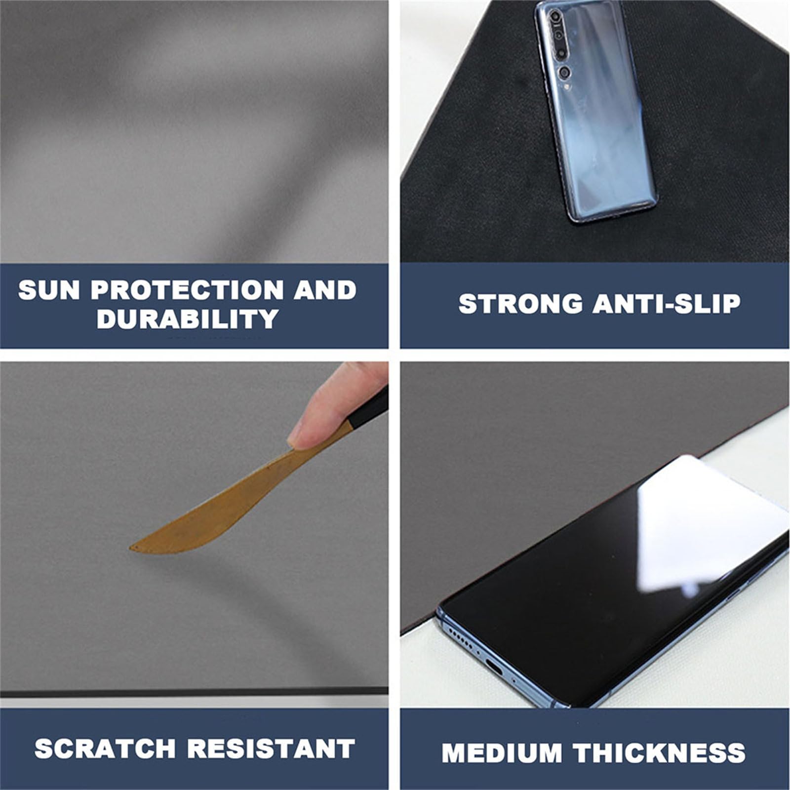 Highdi Waschmaschinen-Auflage 60x60cm - Rutschfeste Schutzmatte Saugfähig & Schnell Trocknend, Rosa