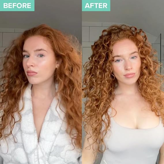 Give Me Cosmetics Four Curls Hydrating & Defining Mousse for Curly Hair, Lghtweight and Nourishing with Coconut, Jojoba, Castor Oils, and Shea Butter