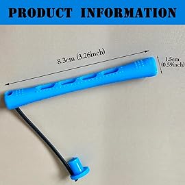 40pcs Perm Rods Set for Natural Hair Blue Plastic Cold Wave Rods Hair Curling Rollers with Steel Pintail Comb Rat Tail DIY Hairdressing Tools40pcs Blue