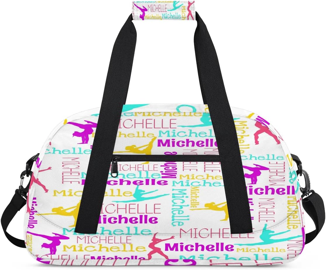 RIRIX Personalized Dance Bag Gymnastics Bag for Girl, Custom