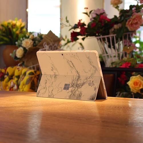 Miniatura 6 de MasiBloom Adhesivo adhesivo para tableta de 12.3 pulgadas, Microsoft Surface Pro 7, no apto para Pro 7+ (lanzamiento en 2020) antiarañazos (mármol-