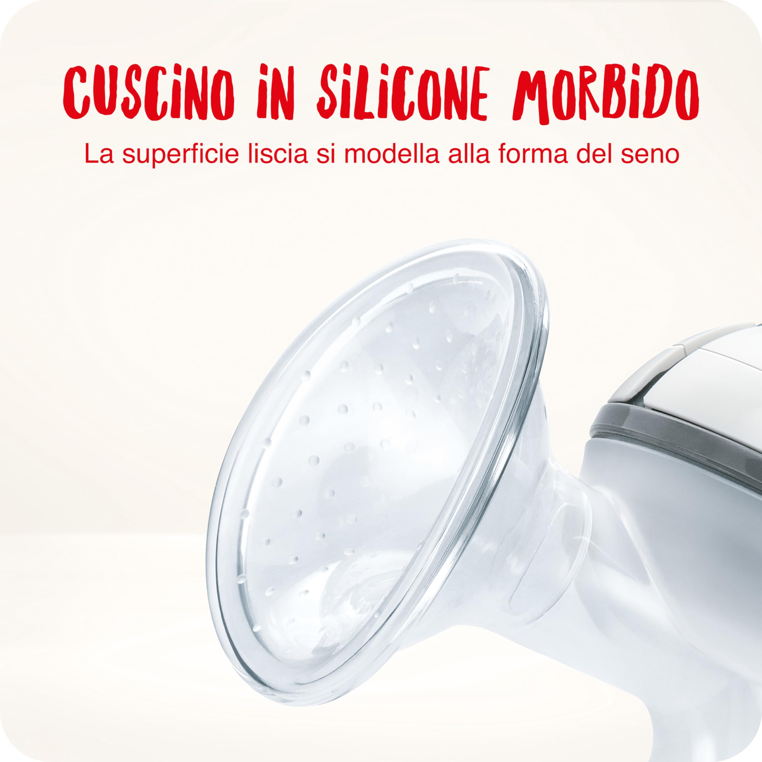 NUK tiralatte manuale | Cuscinetto in morbido silicone | Leva ergonomica | 2 x biberon Perfect Match | 150 ml | 2 x cuscinetti per il seno monouso NUK High Performance