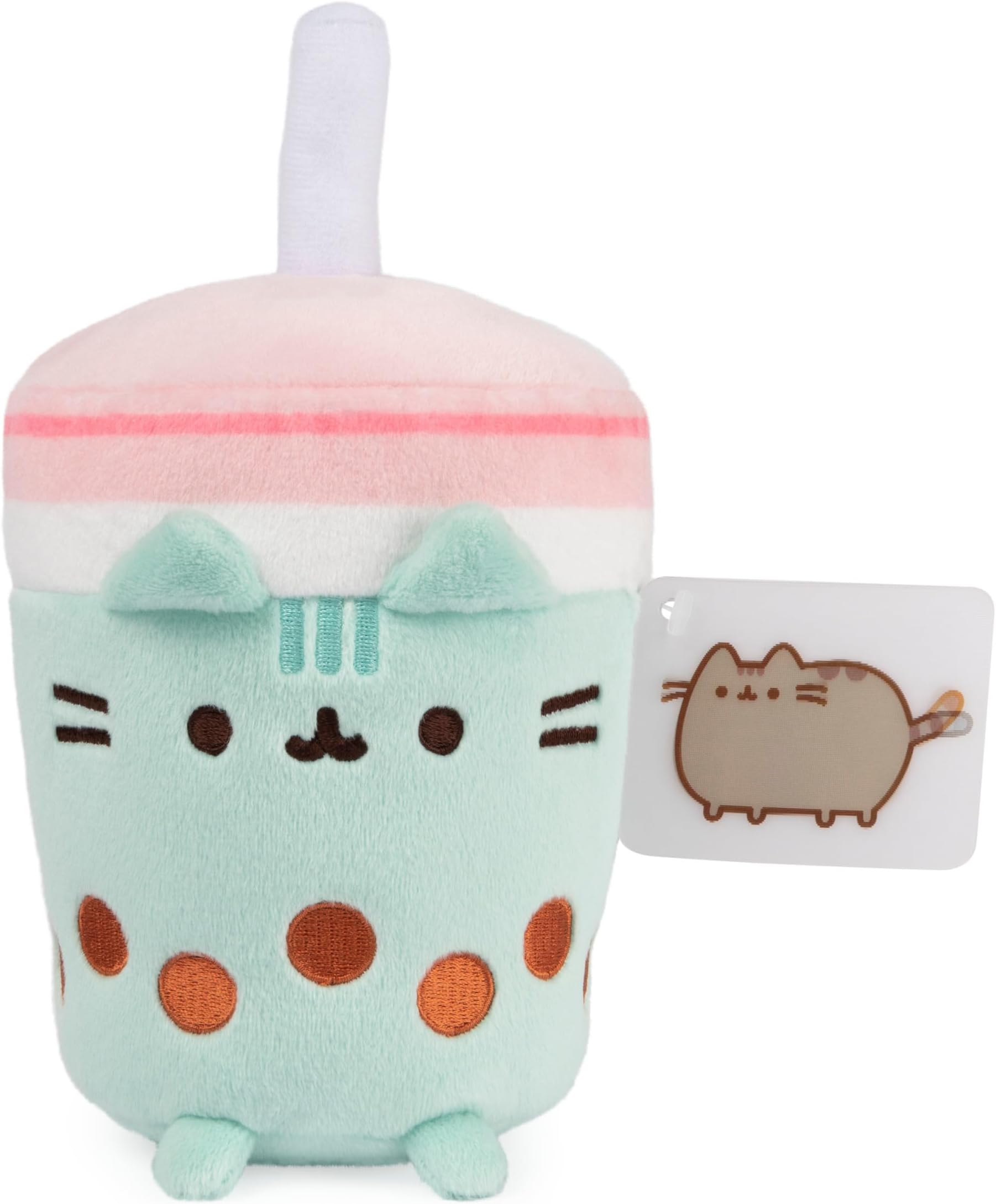 GUND Pusheen 6in Boba Tea Sip