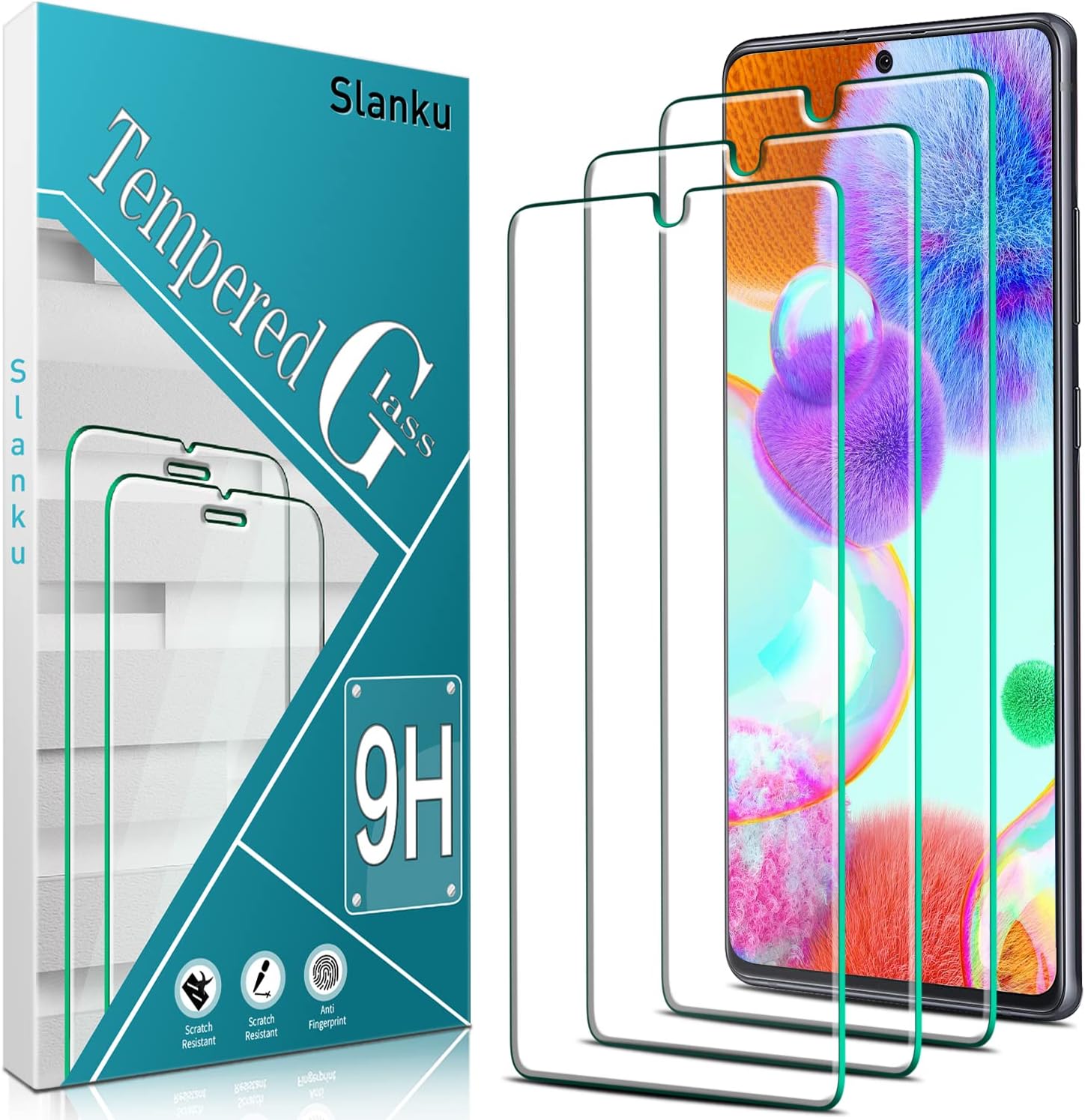 Read more about the article Slanku [3 Pack Screen Protector for Samsung Galaxy A71 Tempered Glass, 9H Hardness, Case Friendly, Bubble Free, Anti Scratch, Ultra Resistant