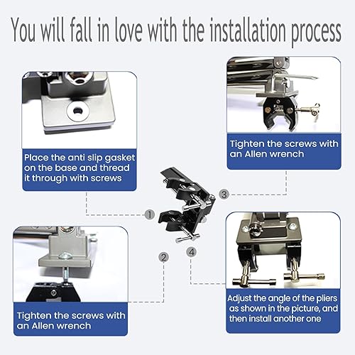 Miniatura 8 de Estante de secado de ropa para caravana, extensible hasta 50 pulgadas, estante de secado de ropa adecuado para RV, camping y varios entornos,