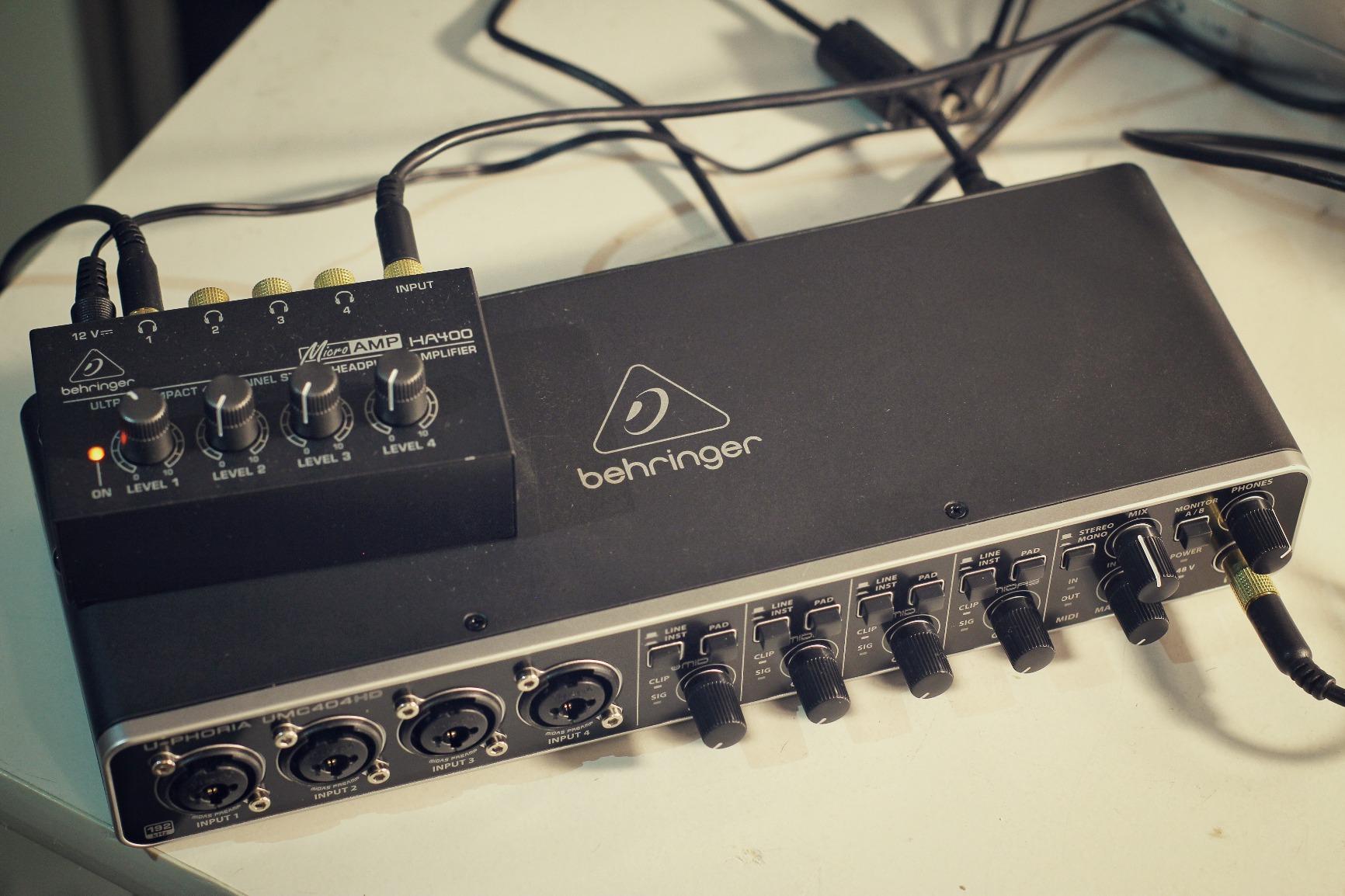 Behringer U-PHORIA UMC404HD Audiophile 4x4, India | Ubuy