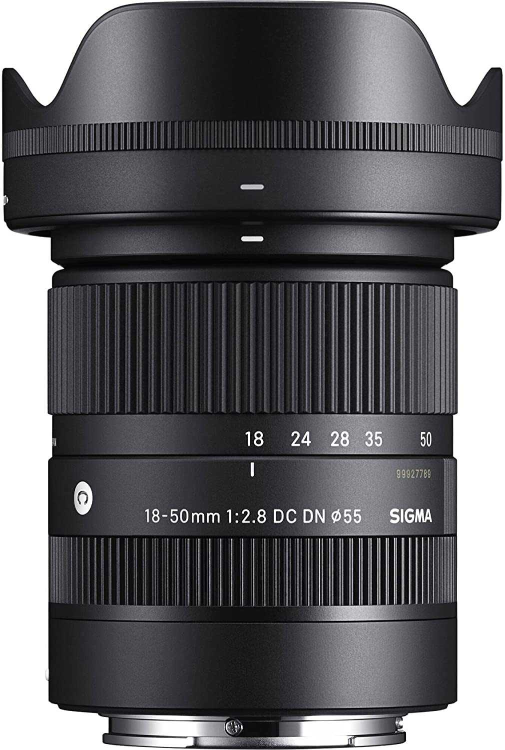 Objetivo Sigma 18-50mm F2.8 DC DN Contemporary Montura Sony E, Nergo & Amazon Basics - Filtro de protección UV - 55mm