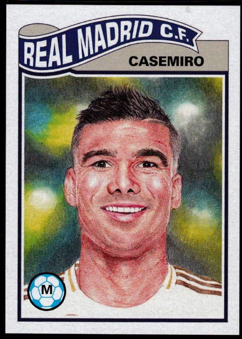 2019 Topps UCL Living Set UEFA Champions League #34 Casemiro Real Madrid CF Official Futbol Soccer Trading Card ONLINE EXCLUSIVE VERY LIMITED PRINT RUN