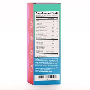 AdvoCare Harmony - Kombucha Drink Mix to Support Digestive & Gut Health* - Contains Prebiotics, Probiotics & Postbiotics - Good Source of Fiber - 15 Stick Packs